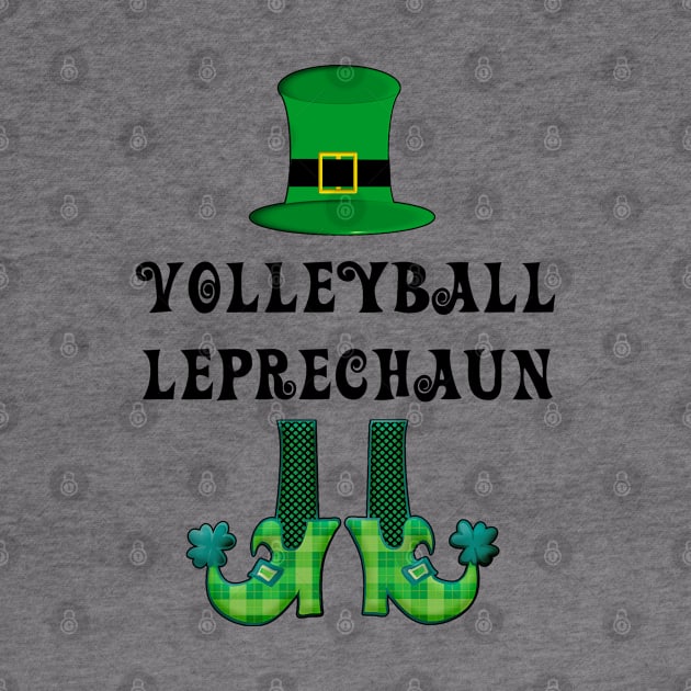 St Patrick's St Paddy's St Patty's Day Volleyball Leprechaun by familycuteycom